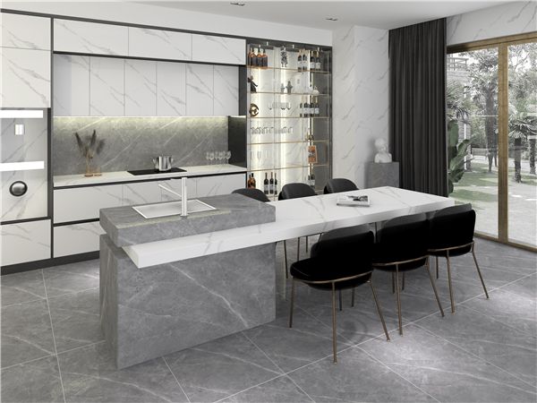 新明珠岩板以专业赋能设计