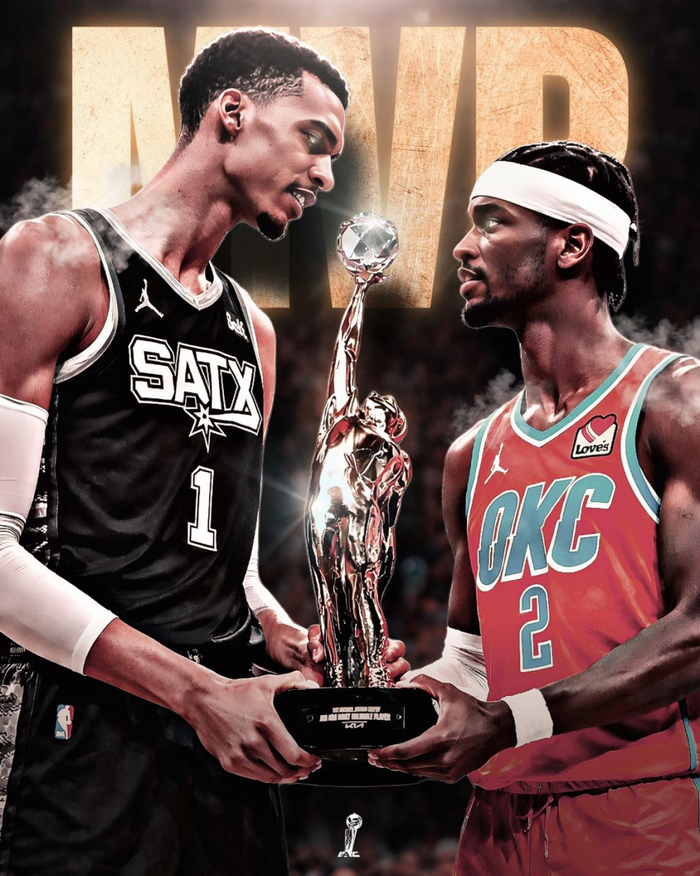 文班亚马官网MVP榜首 ESPN模拟投票亚历山大领先